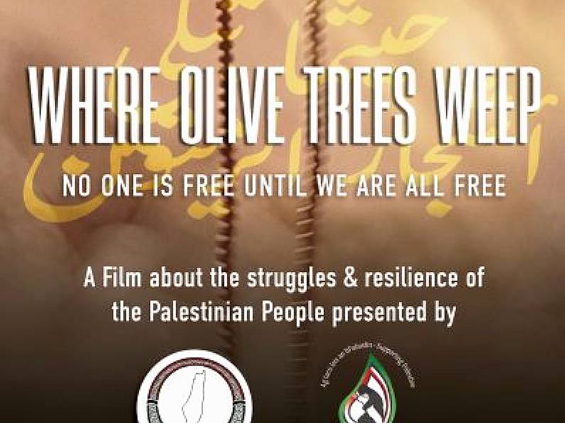 Fundraising screening of 'Where Olive Trees Weep'- Saturday November 16th