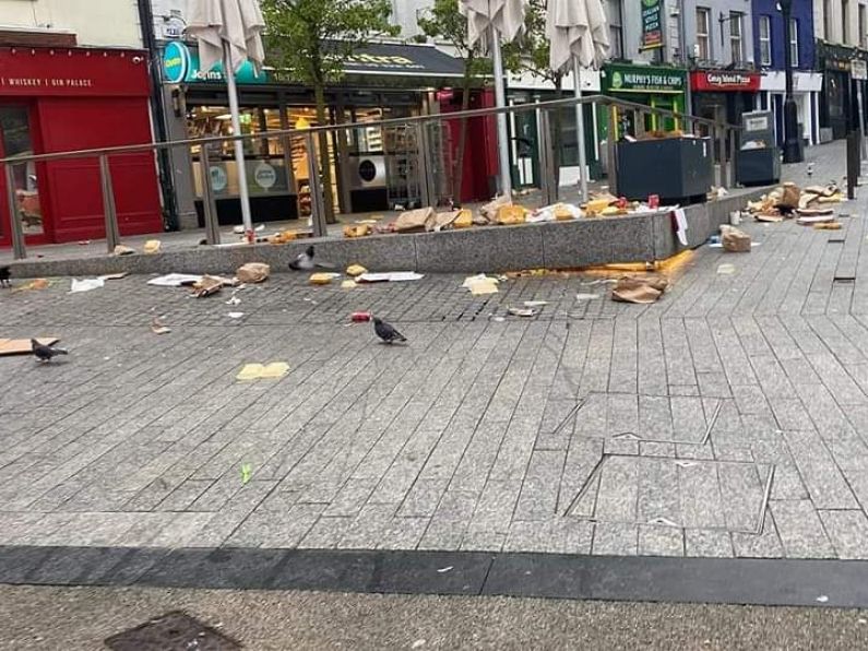 City centre being 'absolutely trashed' during student events