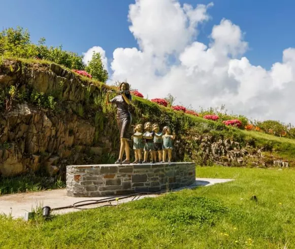 Stolen Statue in Stradbally, Co. Waterford.