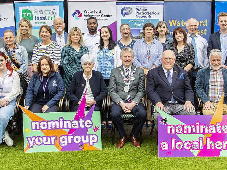 Shortlist announced for Waterford PPN Community & Voluntary Awards