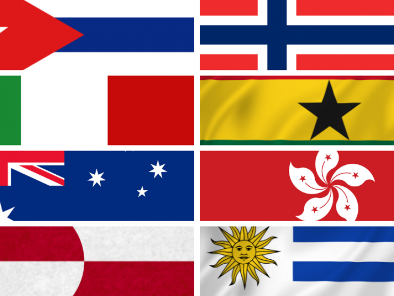 QUIZ: Can you identify all of these country's flags?