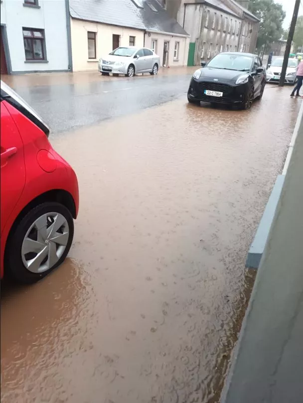 Flooding in Tallow