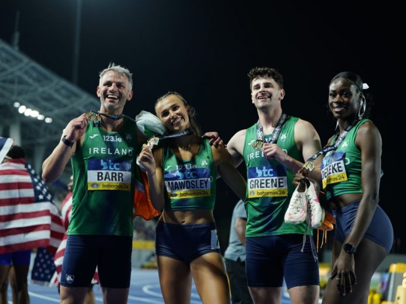 Bronze for Barr and Team Ireland at World Relay Championships