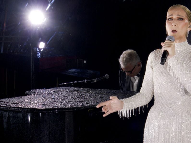 Celine Dion makes return to public performance at Olympics opening ceremony