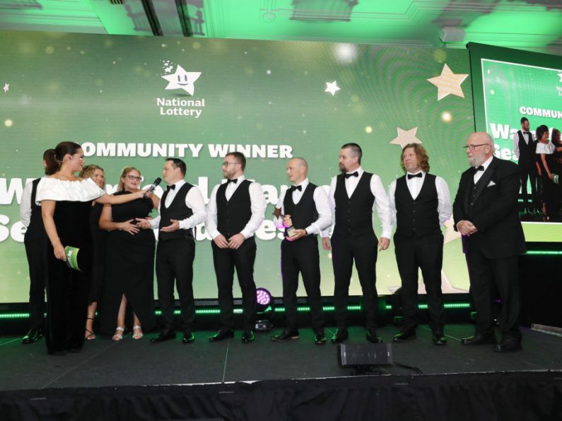 Two big wins for Waterford Marine Search and Rescue at National Lottery Good Causes Awards