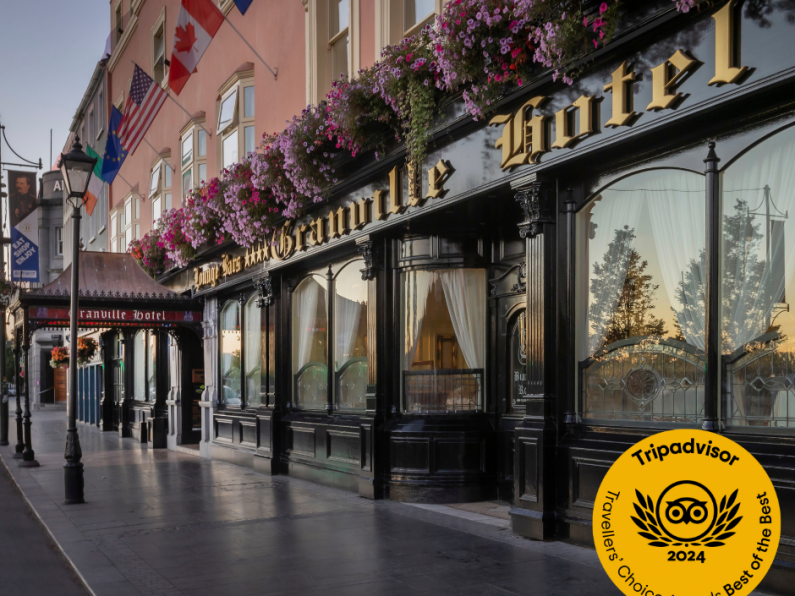 Granville Hotel named among Ireland's Top 25 Hotels