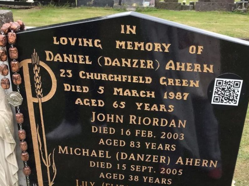 QR codes at Irish gravestones to tell stories of loved ones