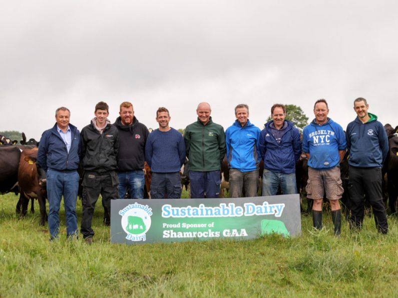 Waterford dairy farmers sponsor Shamrocks GAA Club