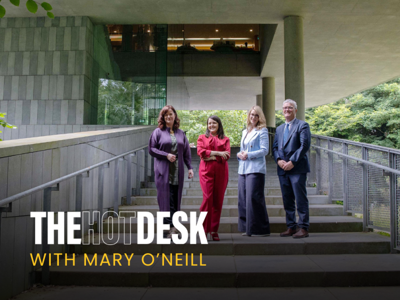 The Hot Desk July 17th: David Broderick, Accenture Women on Walls at UCC &amp; Donal Griffin.