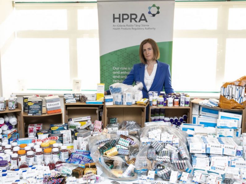 Almost half a million units of illegal medicines seized in first half of the year