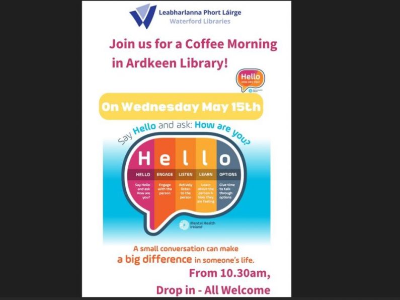 Mental Health Ireland’s ‘Hello, how are you?’ day - Wednesday May 15th