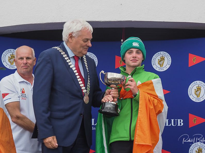 Waterford teenager crowned world sailing champion