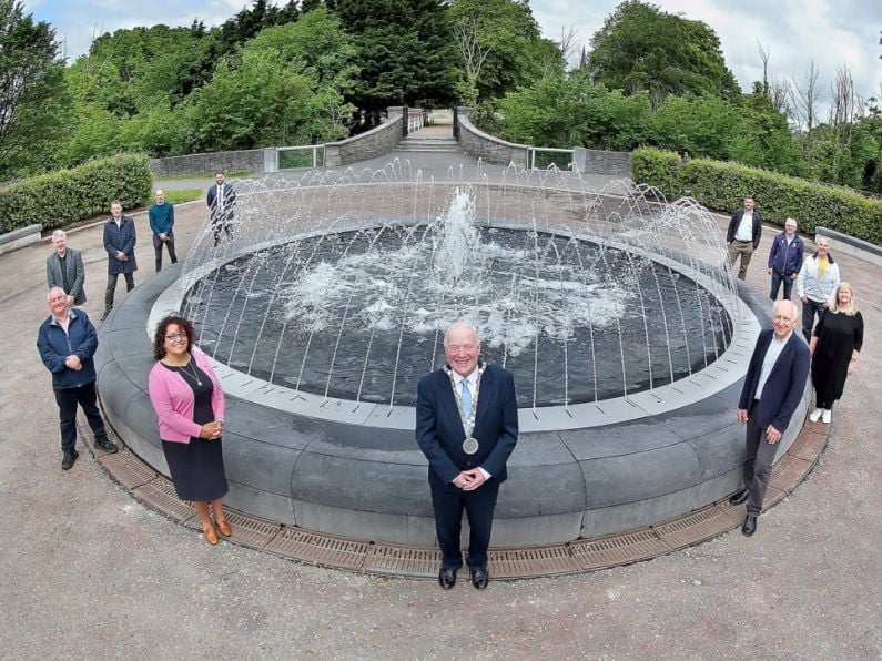 New look People’s Park fountain unveiled