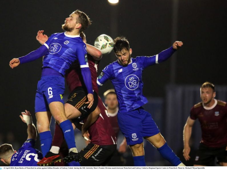 Waterford FC held by Galway United at the RSC