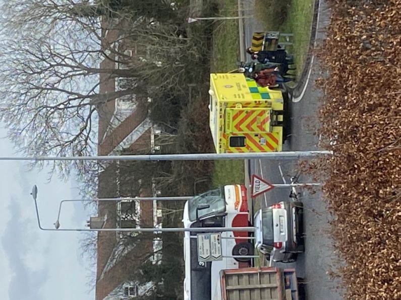 Man receiving treatment following collision in Waterford city