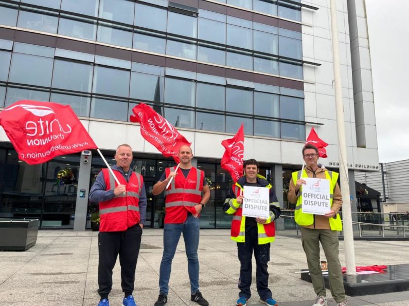 Waterford water service workers join strike action