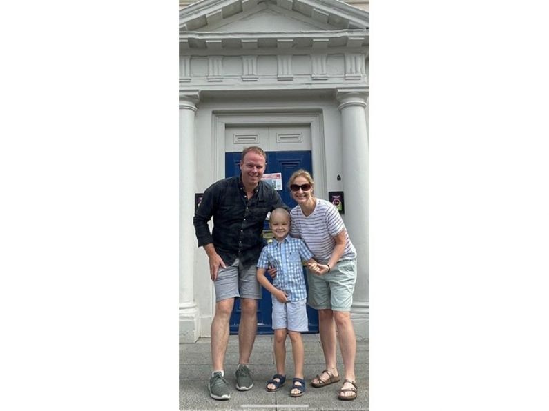 Waterford family lead Charity Walk for Temple Street