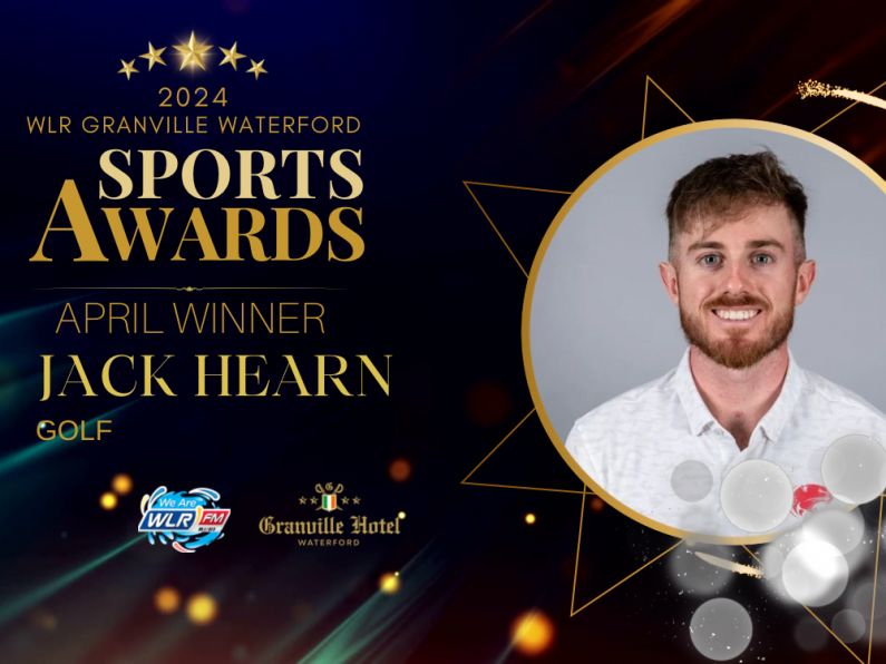 Jack Hearn crowned April winner of Waterford Sports Awards