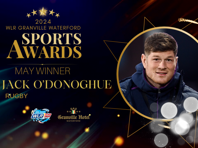 Jack O’Donoghue crowned May winner of Waterford Sports Awards