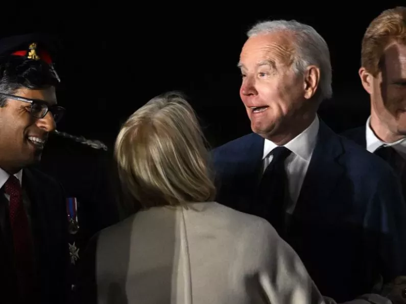 Biden to hold talks with Rishi Sunak ahead of Ulster University speech