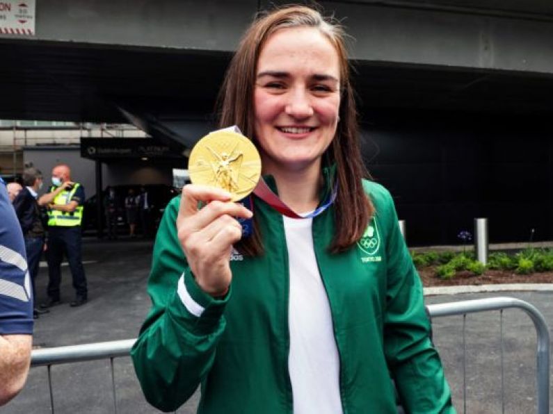 Kellie Harrington receives warm welcome home