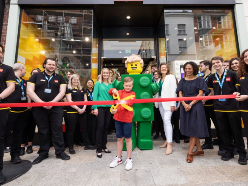 Finn Ryan opens Ireland's first Lego store in Dublin