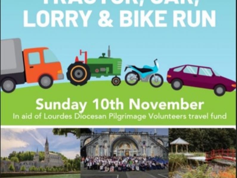 Fundraising Tractor, Car, Lorry and Bike Run - Sunday November 10th