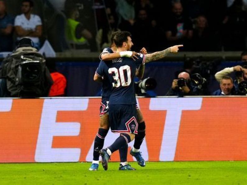 Messi scores maiden goal for PSG in 2-0 win over Man City