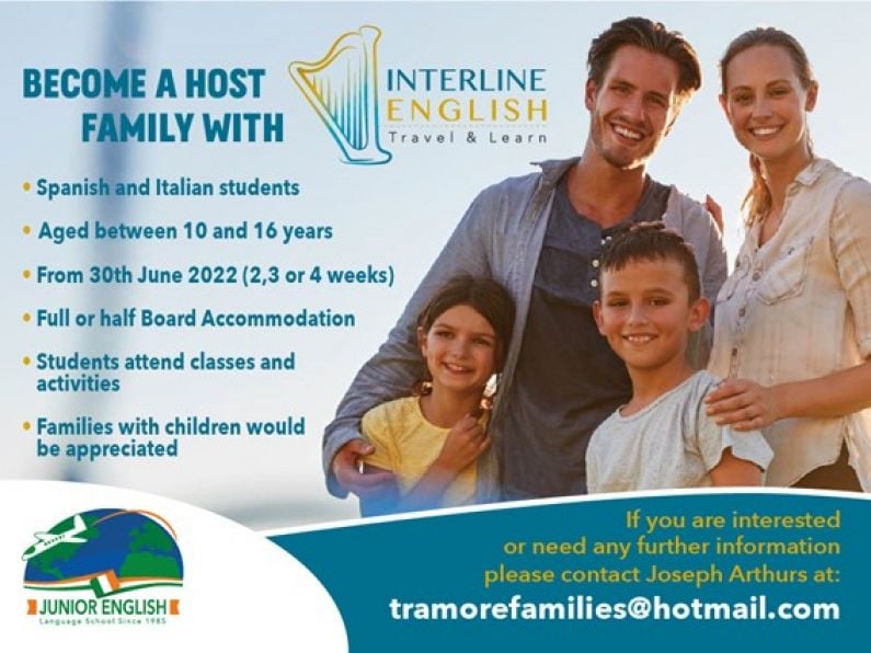 Earn extra income by becoming a host family