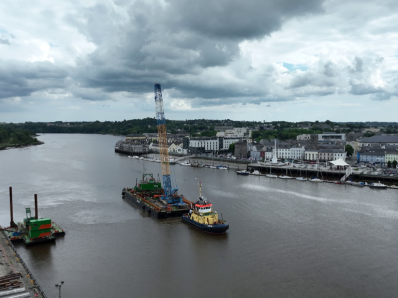 Significant river works commence on Waterford's Sustainable Transport Bridge