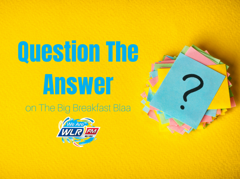 Question The Answer on The Big Breakfast Blaa