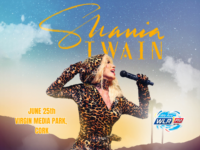 Shania Twain To Play Virgin Media Park, Cork, 25th June 2024