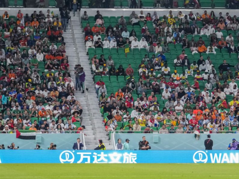 Thousands of empty seats in opening games at Qatar 2022