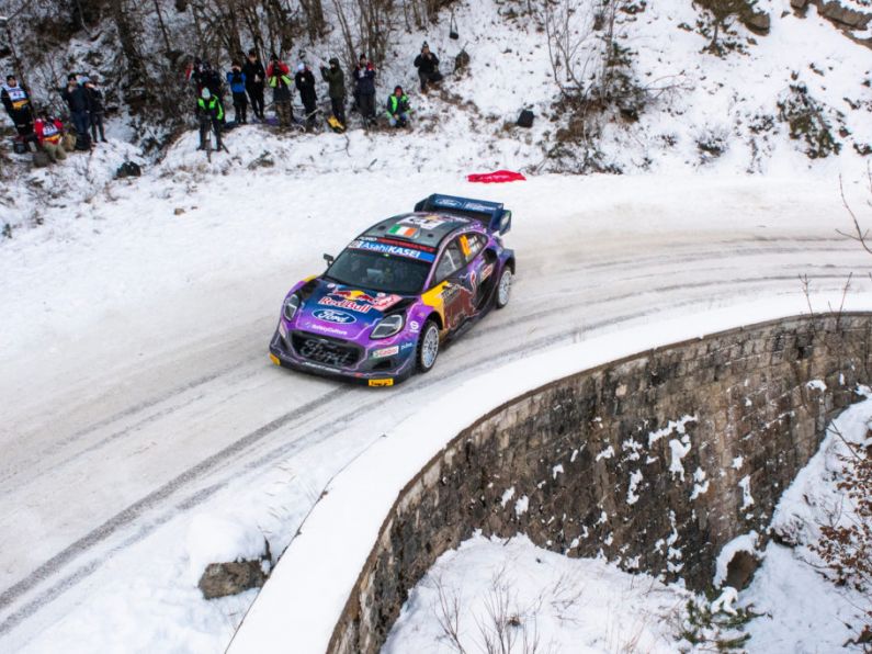 Breen impresses yet again on WRC Stage | Third place finish at Monte