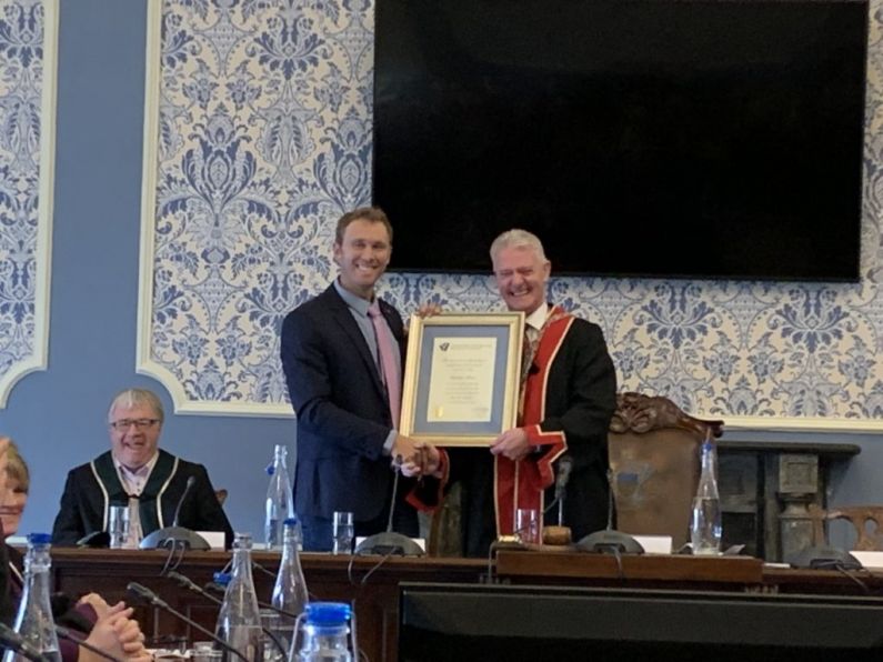 Waterford's Seamus Power honoured with second civic reception