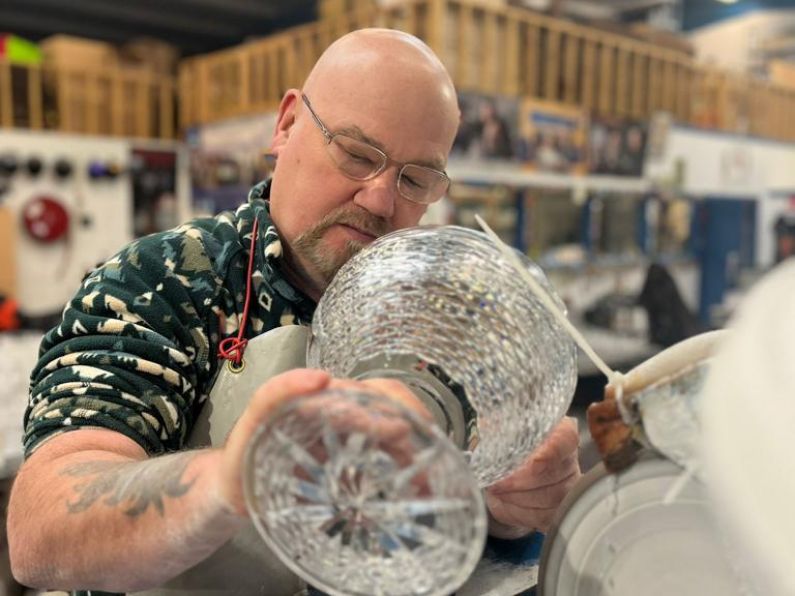 Waterford craftsman behind traditional Shamrock Bowl