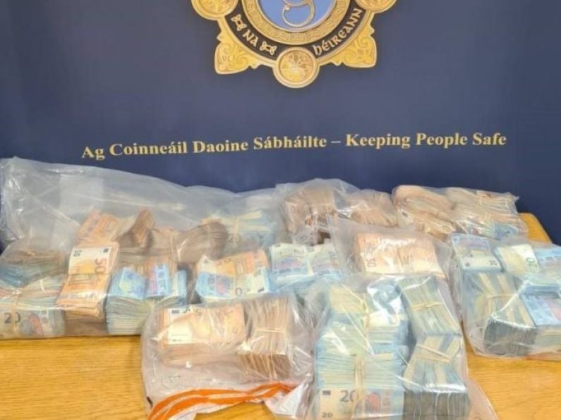 Gardaí arrest man after seizure of cash totalling €488,000