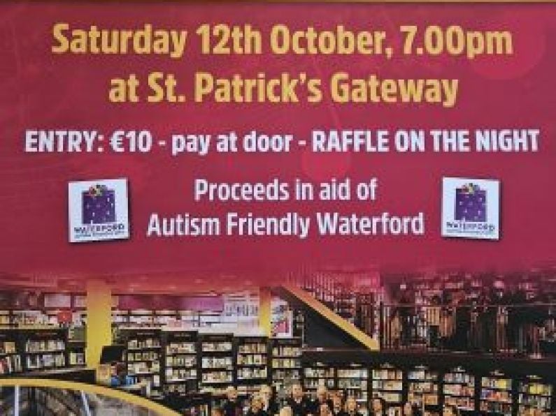 Fundraiser for Autism Friendly Waterford - Saturday 12th