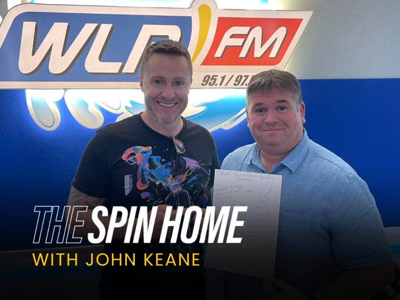 Listen Back: Keith Barry Spin Home July 31st