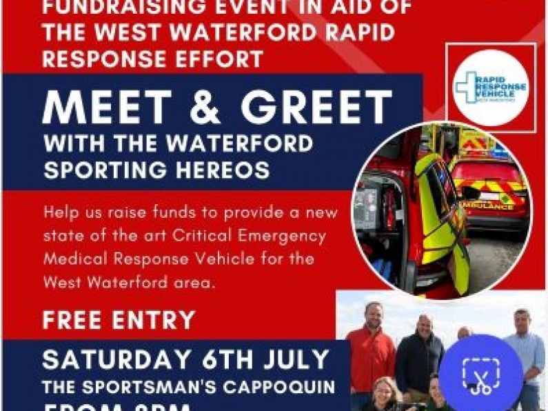 Rapid Response Vehicle Fundraising Event-  Saturday July 6th
