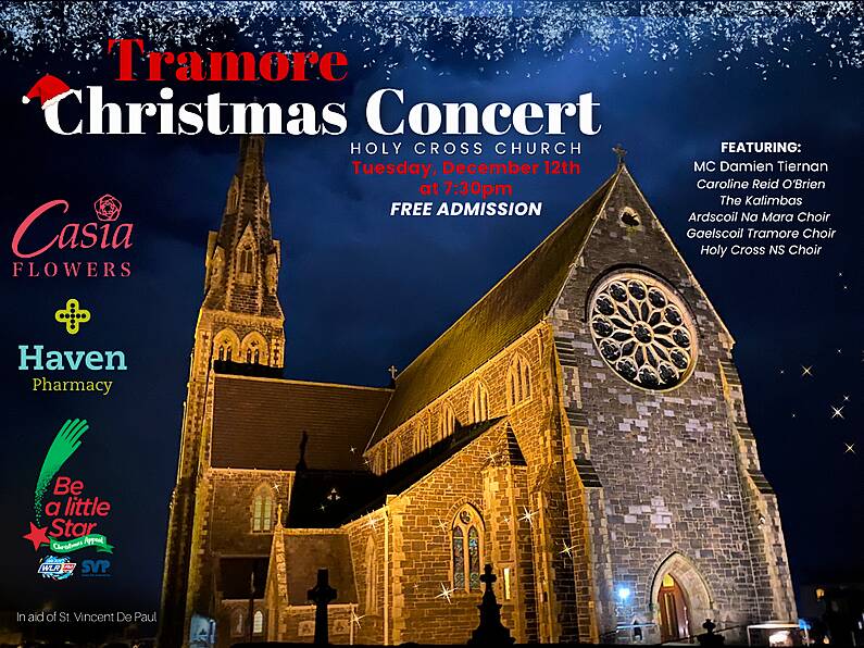 Magical Christmas Concert in Tramore for Christmas Appeal
