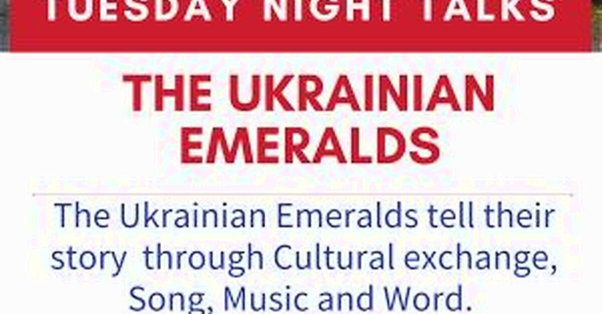 The Ukrainian Emeralds: Sharing Culture Through Song