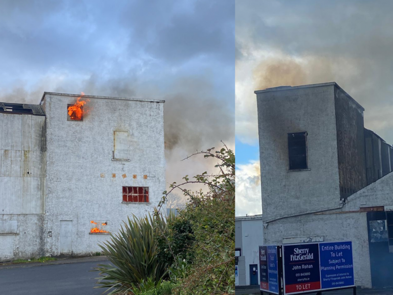 Emergency services attend blaze on Dunmore Road