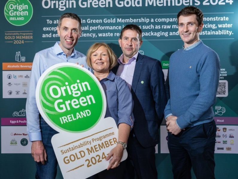 Five Waterford companies awarded Origin Green Gold Membership