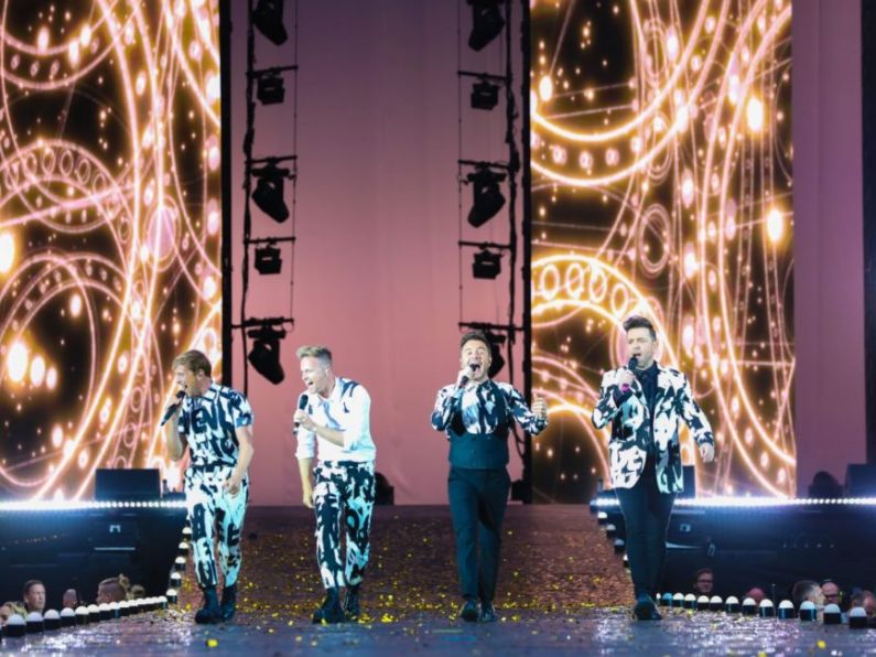 Westlife play first two of four Irish dates