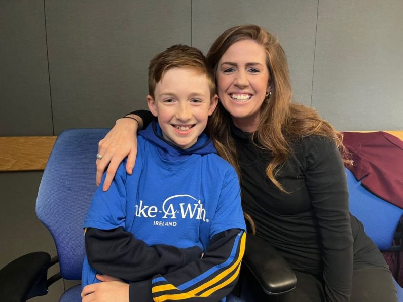 U10 player, Tiernan Hogan, is running 100km for Make A Wish!