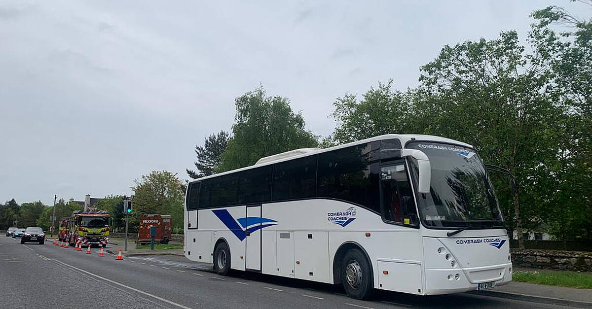 Emergency services attend bus fire on Dunmore Road - Vimarsana News
