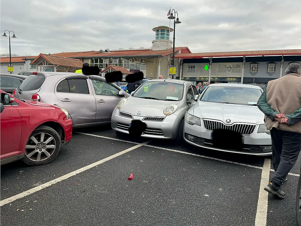 Scene at Ardkeen Stores, Waterford City