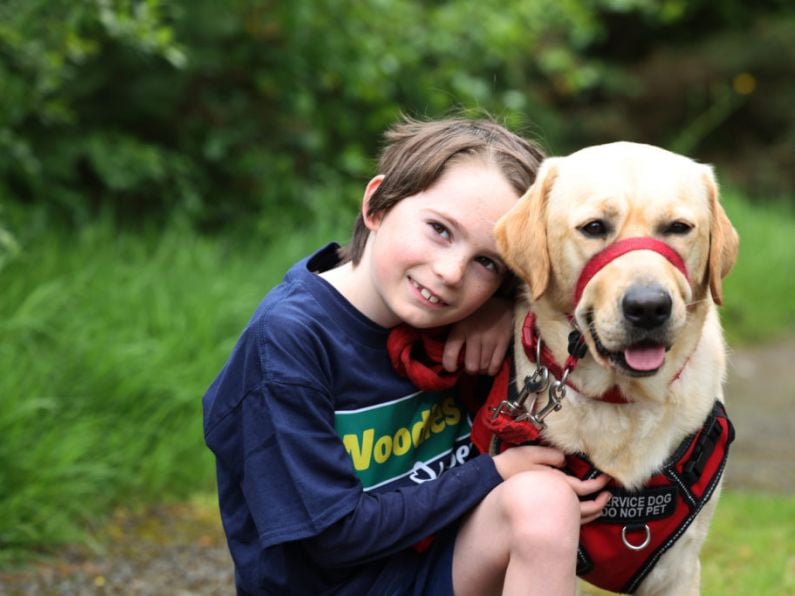 Listen: Waterford boy and his assistance dog to represent Woodie's Heroes 2024 Campaign