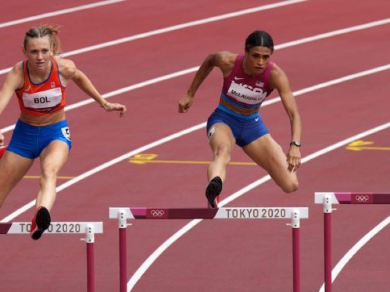 Sydney McLaughlin smashes her own 400m hurdles world record to take gold